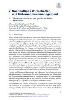 Bild der Seite - 17 - in Umwelt- und Bioressourcenmanagement für eine nachhaltige Zukunftsgestaltung