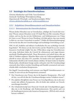 Image of the Page - 73 - in Umwelt- und Bioressourcenmanagement für eine nachhaltige Zukunftsgestaltung