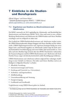 Bild der Seite - 257 - in Umwelt- und Bioressourcenmanagement für eine nachhaltige Zukunftsgestaltung