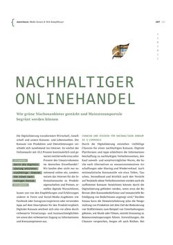 Bild der Seite - 107 - in WAS BITS UND BÄUME VERBINDET - Digitalisierung nachhaltig gestalten