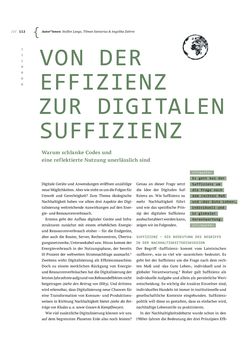 Image of the Page - 112 - in WAS BITS UND BÄUME VERBINDET - Digitalisierung nachhaltig gestalten