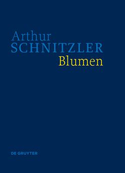 Image of the Page - (000001) - in Blumen - Historisch-kritische Ausgabe