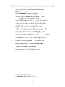 Bild der Seite - 73 - in Blumen - Historisch-kritische Ausgabe