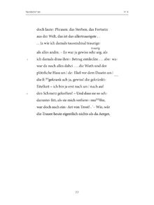 Image of the Page - 77 - in Blumen - Historisch-kritische Ausgabe