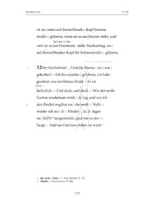 Image of the Page - 129 - in Blumen - Historisch-kritische Ausgabe