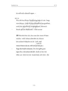 Image of the Page - 175 - in Blumen - Historisch-kritische Ausgabe