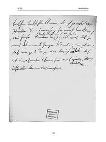 Image of the Page - 190 - in Blumen - Historisch-kritische Ausgabe