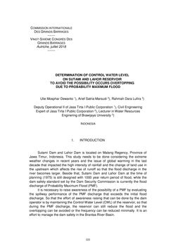 Bild der Seite - 222 - in Book of Full Papers - Symposium Hydro Engineering