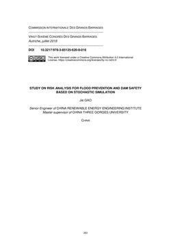 Image of the Page - 263 - in Book of Full Papers - Symposium Hydro Engineering