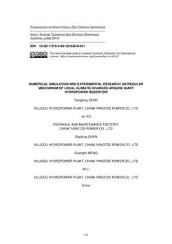 Image of the Page - 315 - in Book of Full Papers - Symposium Hydro Engineering