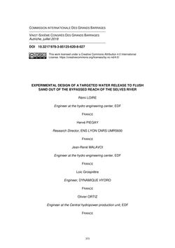 Image of the Page - 373 - in Book of Full Papers - Symposium Hydro Engineering