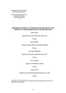 Image of the Page - 374 - in Book of Full Papers - Symposium Hydro Engineering