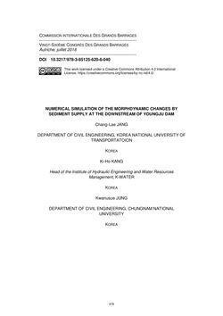 Image of the Page - 479 - in Book of Full Papers - Symposium Hydro Engineering