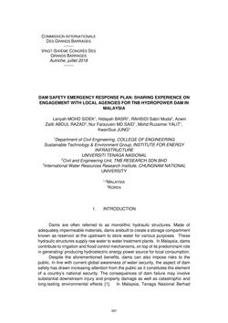 Image of the Page - 567 - in Book of Full Papers - Symposium Hydro Engineering
