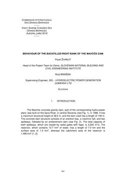 Bild der Seite - 820 - in Book of Full Papers - Symposium Hydro Engineering