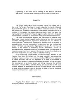 Image of the Page - 1017 - in Book of Full Papers - Symposium Hydro Engineering