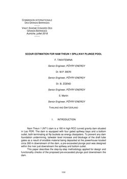 Image of the Page - 1032 - in Book of Full Papers - Symposium Hydro Engineering