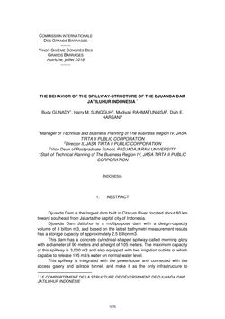 Image of the Page - 1075 - in Book of Full Papers - Symposium Hydro Engineering