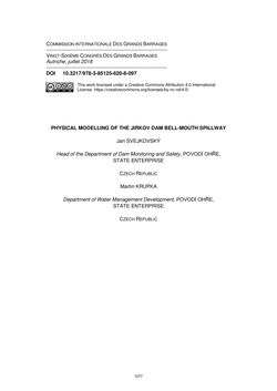 Image of the Page - 1077 - in Book of Full Papers - Symposium Hydro Engineering