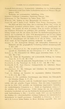Image of the Page - 11 - in Botanik und Zoologie in Österreich - In den Jahren 1850 bis 1900