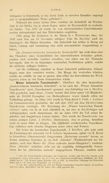 Bild der Seite - 46 - in Botanik und Zoologie in Österreich - In den Jahren 1850 bis 1900