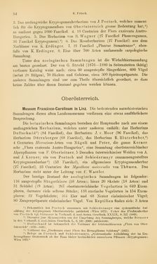 Bild der Seite - 54 - in Botanik und Zoologie in Österreich - In den Jahren 1850 bis 1900