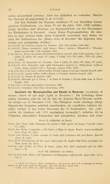 Bild der Seite - 70 - in Botanik und Zoologie in Österreich - In den Jahren 1850 bis 1900