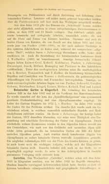 Bild der Seite - 73 - in Botanik und Zoologie in Österreich - In den Jahren 1850 bis 1900