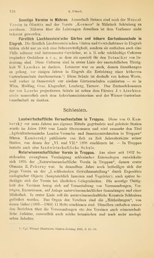 Bild der Seite - 116 - in Botanik und Zoologie in Österreich - In den Jahren 1850 bis 1900