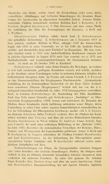 Image of the Page - 174 - in Botanik und Zoologie in Österreich - In den Jahren 1850 bis 1900