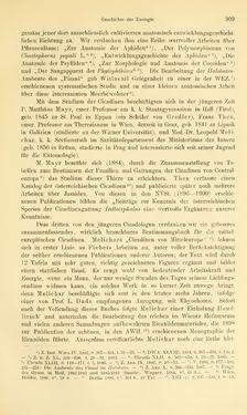 Bild der Seite - 309 - in Botanik und Zoologie in Österreich - In den Jahren 1850 bis 1900