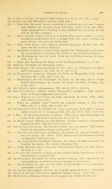 Image of the Page - 441 - in Botanik und Zoologie in Österreich - In den Jahren 1850 bis 1900