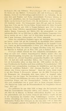 Bild der Seite - 445 - in Botanik und Zoologie in Österreich - In den Jahren 1850 bis 1900