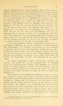 Bild der Seite - 447 - in Botanik und Zoologie in Österreich - In den Jahren 1850 bis 1900