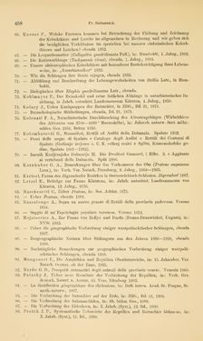 Bild der Seite - 458 - in Botanik und Zoologie in Österreich - In den Jahren 1850 bis 1900