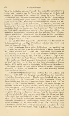 Bild der Seite - 470 - in Botanik und Zoologie in Österreich - In den Jahren 1850 bis 1900