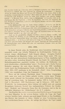 Bild der Seite - 474 - in Botanik und Zoologie in Österreich - In den Jahren 1850 bis 1900