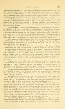 Bild der Seite - 479 - in Botanik und Zoologie in Österreich - In den Jahren 1850 bis 1900