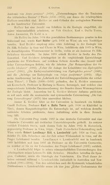 Bild der Seite - 512 - in Botanik und Zoologie in Österreich - In den Jahren 1850 bis 1900