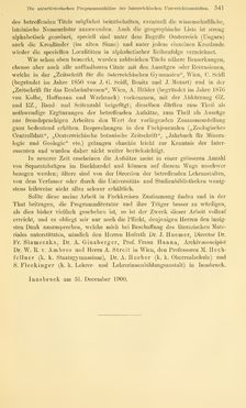 Bild der Seite - 541 - in Botanik und Zoologie in Österreich - In den Jahren 1850 bis 1900