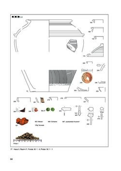 Image of the Page - 64 - in Ein Brandhorizont aus der Zeit der Markomannenkriege im südostnorischen Munizipium Flavia Solva