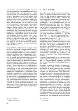 Image of the Page - 66 - in Ein Brandhorizont aus der Zeit der Markomannenkriege im südostnorischen Munizipium Flavia Solva