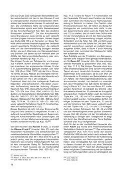 Image of the Page - 74 - in Ein Brandhorizont aus der Zeit der Markomannenkriege im südostnorischen Munizipium Flavia Solva