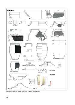 Image of the Page - 76 - in Ein Brandhorizont aus der Zeit der Markomannenkriege im südostnorischen Munizipium Flavia Solva