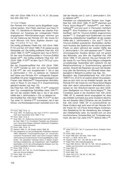 Image of the Page - 128 - in Ein Brandhorizont aus der Zeit der Markomannenkriege im südostnorischen Munizipium Flavia Solva