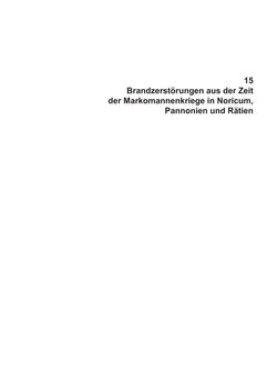 Bild der Seite - 171 - in Ein Brandhorizont aus der Zeit der Markomannenkriege im südostnorischen Munizipium Flavia Solva