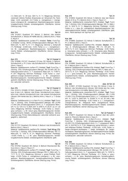 Image of the Page - 224 - in Ein Brandhorizont aus der Zeit der Markomannenkriege im südostnorischen Munizipium Flavia Solva