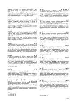 Image of the Page - 239 - in Ein Brandhorizont aus der Zeit der Markomannenkriege im südostnorischen Munizipium Flavia Solva