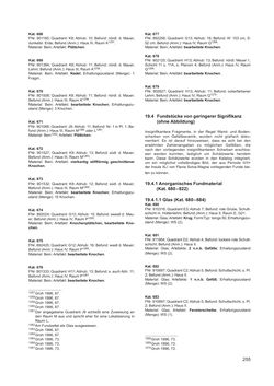 Image of the Page - 255 - in Ein Brandhorizont aus der Zeit der Markomannenkriege im südostnorischen Munizipium Flavia Solva