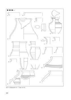 Image of the Page - 268 - in Ein Brandhorizont aus der Zeit der Markomannenkriege im südostnorischen Munizipium Flavia Solva